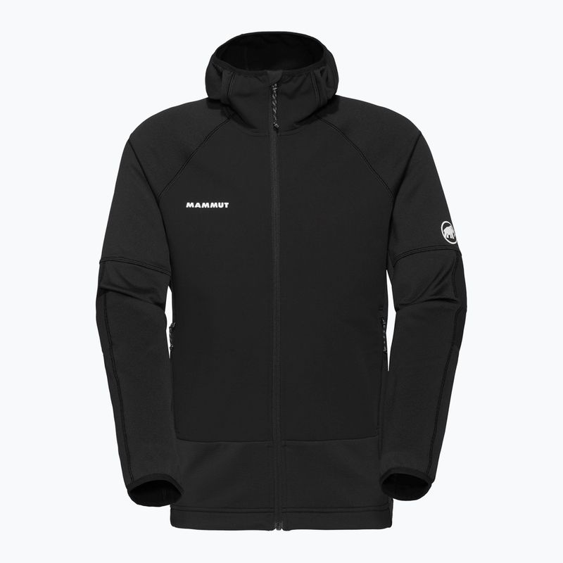 Vyriška striukė nuo vėjo Mammut Massone ML Hooded black 4