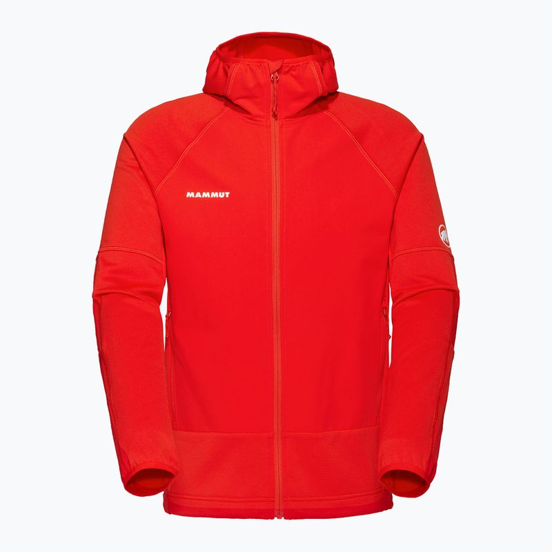 Vyriška striukė nuo vėjo Mammut Massone ML Hooded mammut red 4