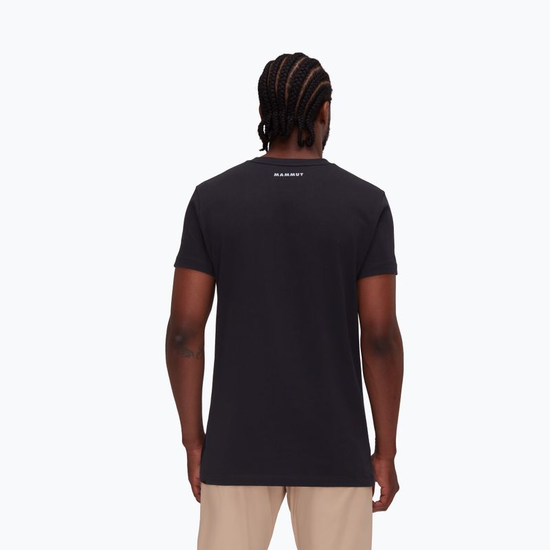 Vyriški marškinėliai Mammut Massone Quickdraw black 2