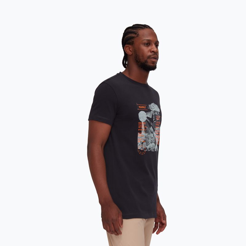 Vyriški marškinėliai Mammut Massone Quickdraw black 3