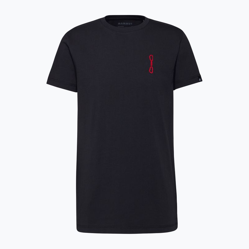 Vyriški marškinėliai Mammut Massone Quickdraw black