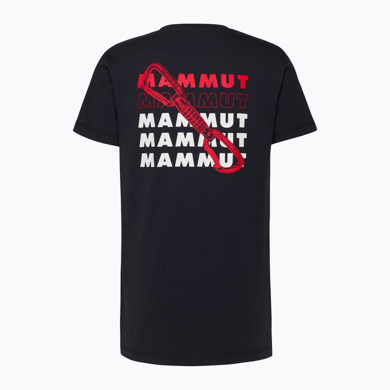 Vyriški marškinėliai Mammut Massone Quickdraw black 2