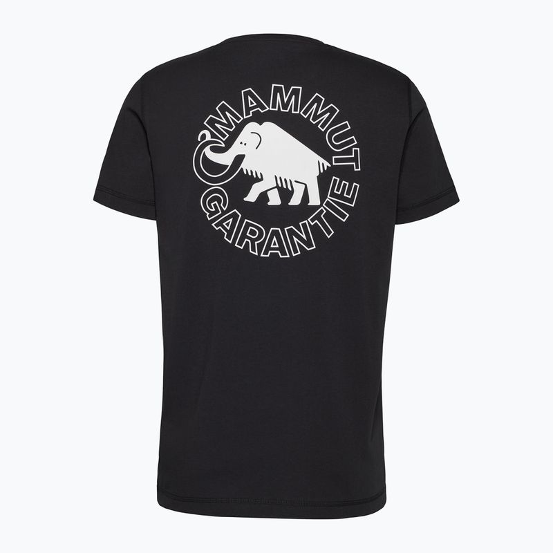 Vyriški marškinėliai Mammut Core Garantie black 2