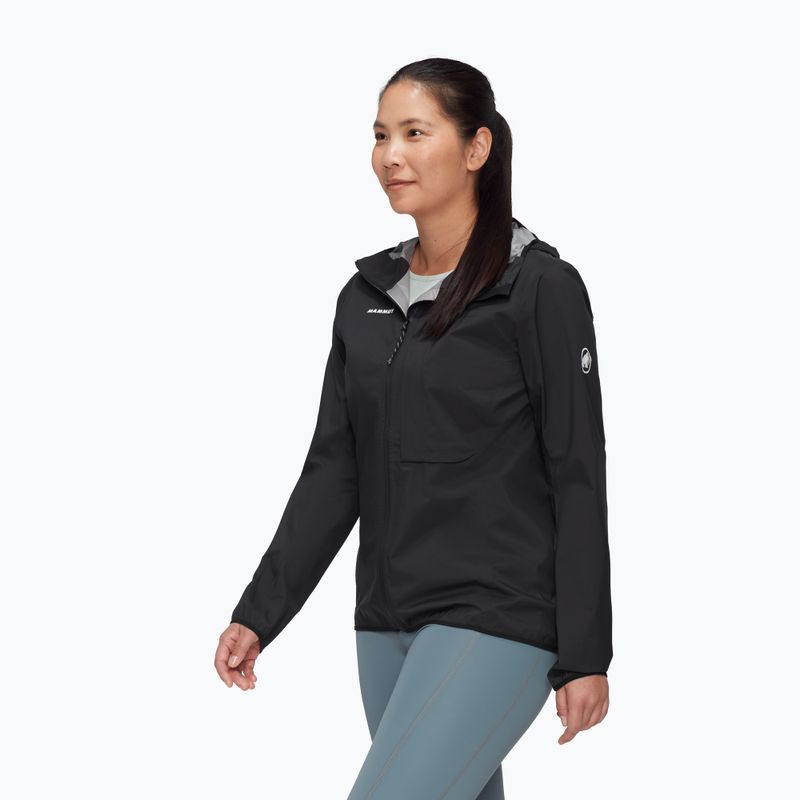 Moteriška striukė nuo lietaus Mammut Ducan Light HS Hooded black 3