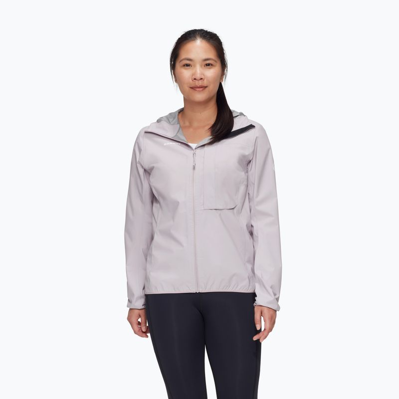 Moteriška striukė nuo lietaus Mammut Ducan Light HS Hooded alpine calamint