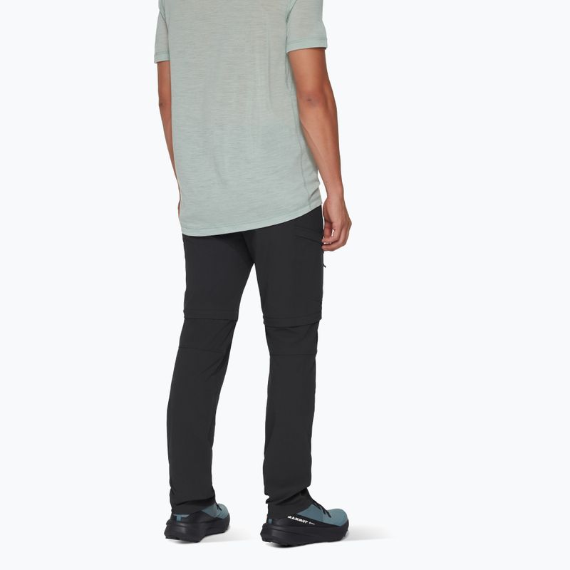 Vyriškos žygio kelnės Mammut Runbold IV Zip Off Regular black 2