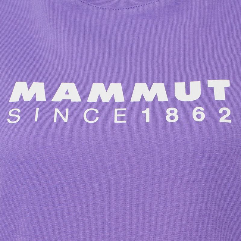 Moteriški marškinėliai Mammut Core Classic lavandin 3