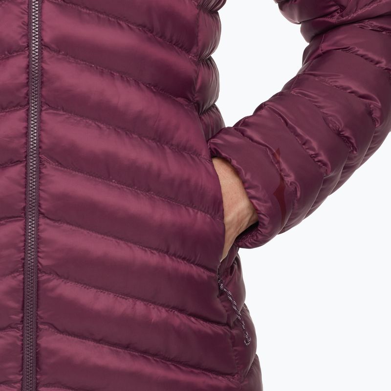 Moteriška šilta striukė Mammut Albula IN Hooded wine/black 5