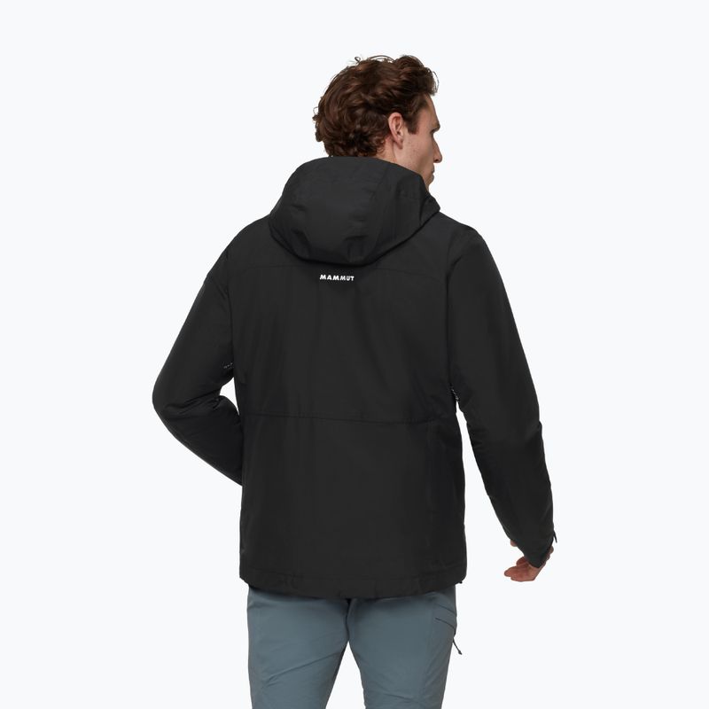 Vyriška 3 in‑1 striukė Mammut Treeline 3 in 1 HS Hooded Jacket Men black/black 2