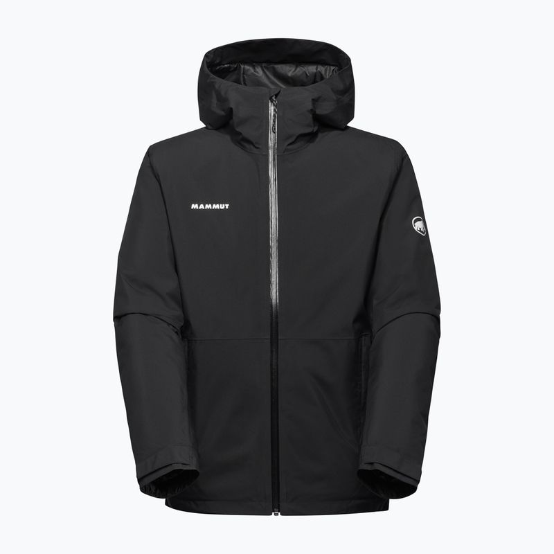 Vyriška lietaus striukė Mammut Linard HS Thermo Hooded Jacket Men black 7