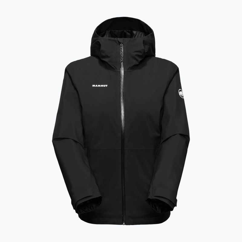 Moteriškas lietaus paltas Mammut Linard HS Thermo Hooded Jacket Women black 7