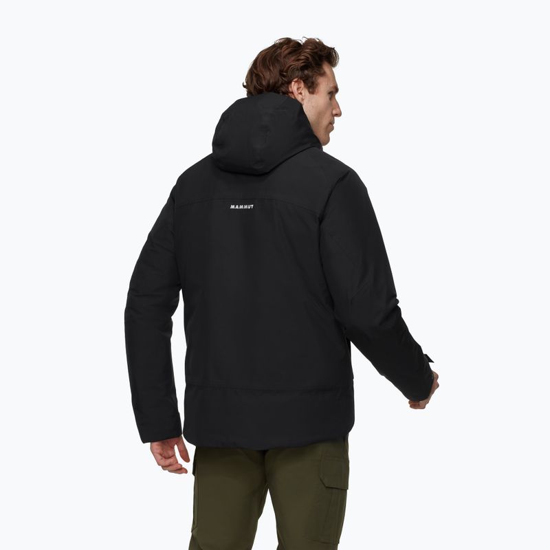 Vyriška pūkinė striukė Mammut Treeline HS Thermo Hooded black 2