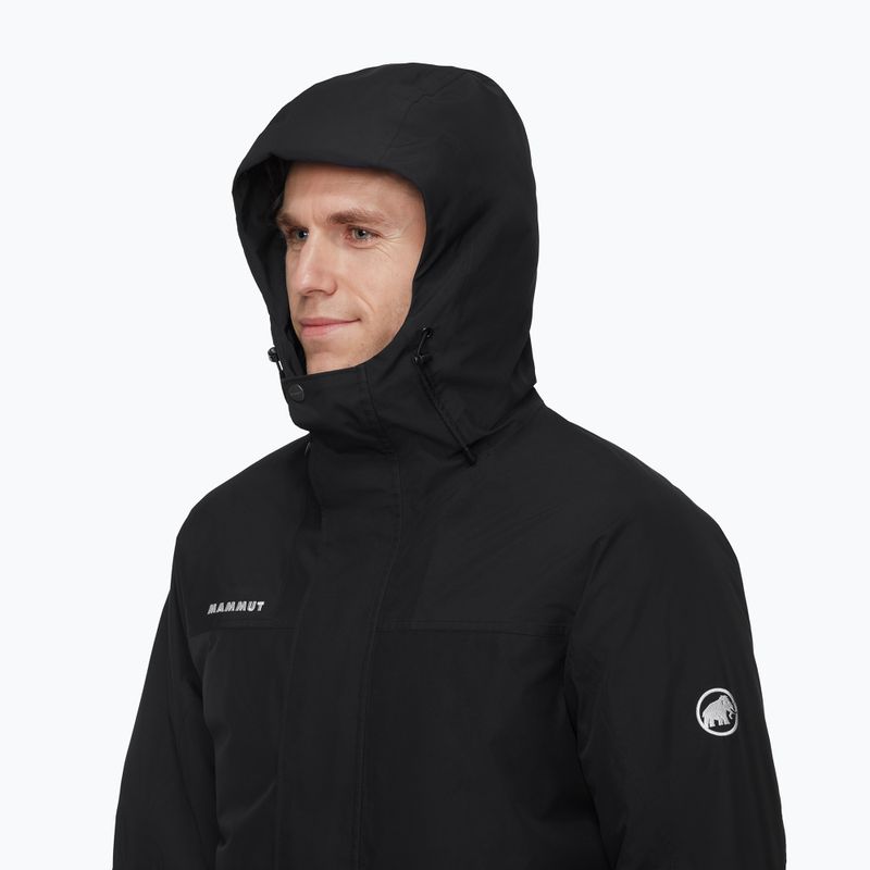 Vyriška pūkinė striukė Mammut Treeline HS Thermo Hooded black 4