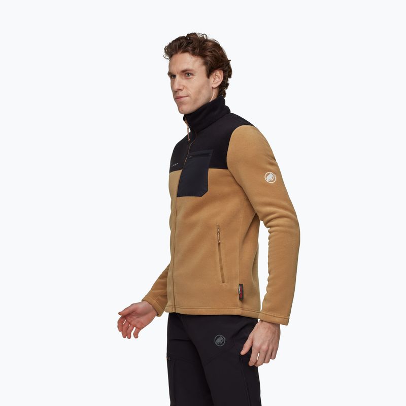 Vyriškas trekingo džemperis Mammut Innominata ML claystone/black 3