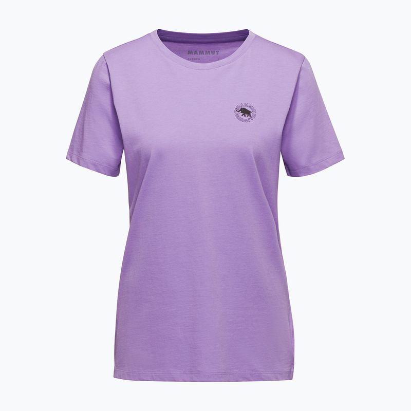 Moteriški marškinėliai Mammut Core Classic lavender