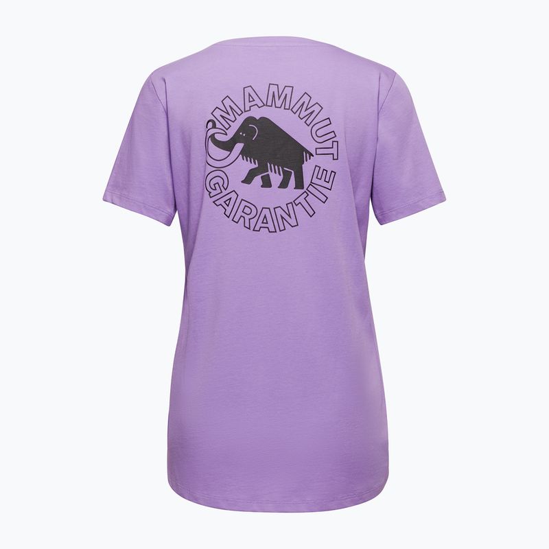 Moteriški marškinėliai Mammut Core Classic lavender 2
