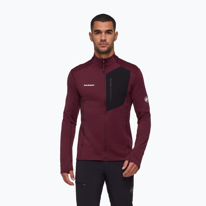 Vyriškas džemperis Mammut Taiss Light ML wine/black