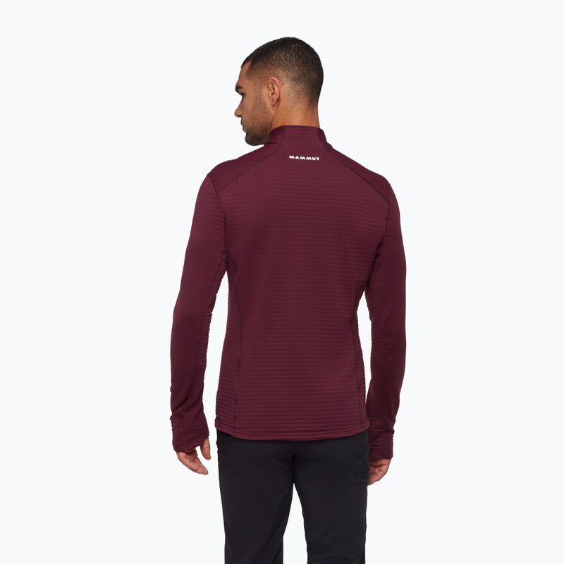 Vyriškas džemperis Mammut Taiss Light ML wine/black 2