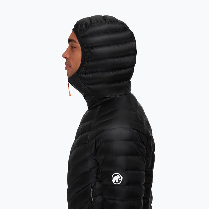 Vyriška pūsta striukė Mammut Broad Peak Insulation Hooded black 4