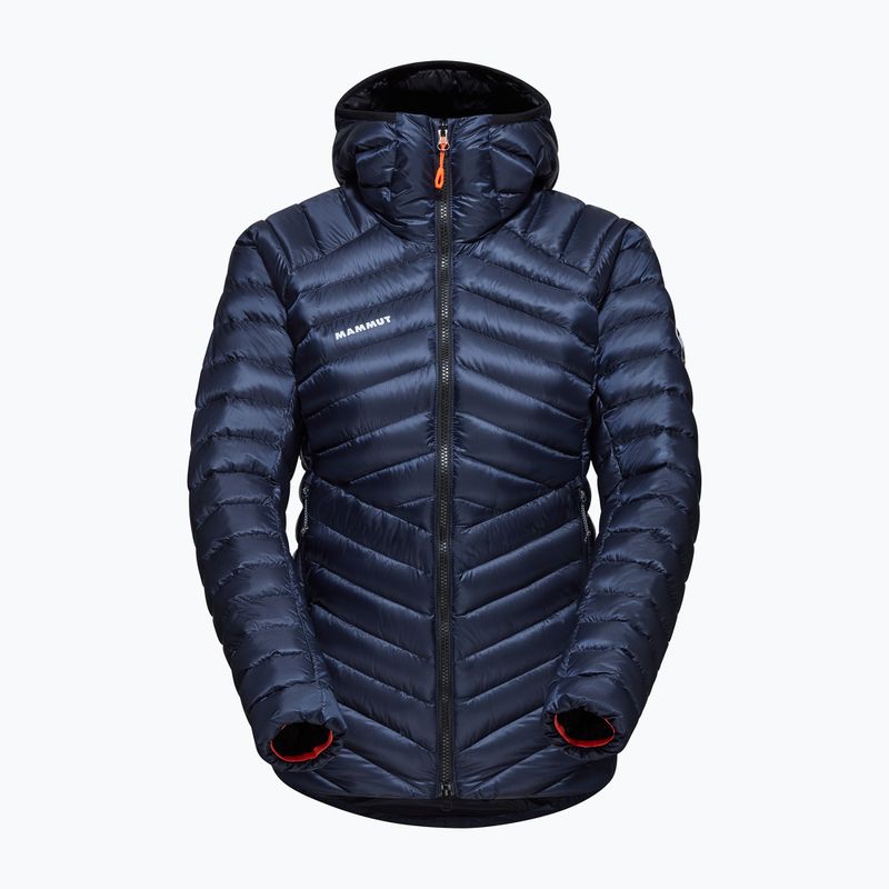Moteriška pūkinė striukė Mammut Broad Peak Insulation Hooded navy/black 6