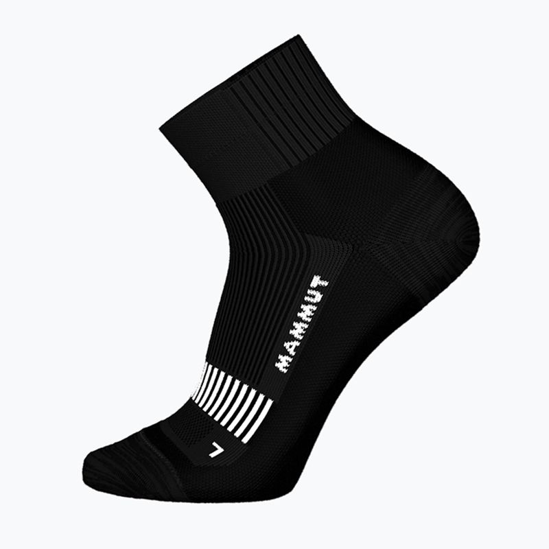 Kojinės Mammut Hiking Full Cushion Quarter black/white
