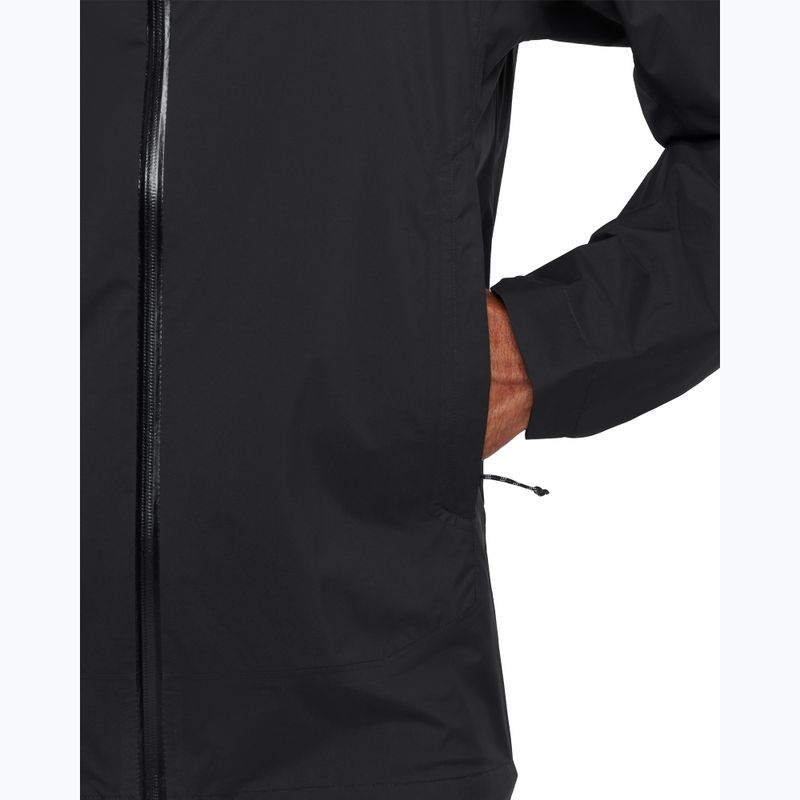 Vyriška vėjui atspari striukė Mammut Ducan HS Hooded black 6