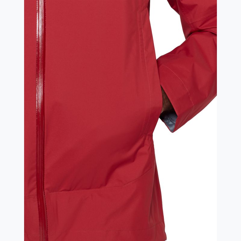 Vyriška vėjui atspari striukė Mammut Ducan HS Hooded dark mammut red 6