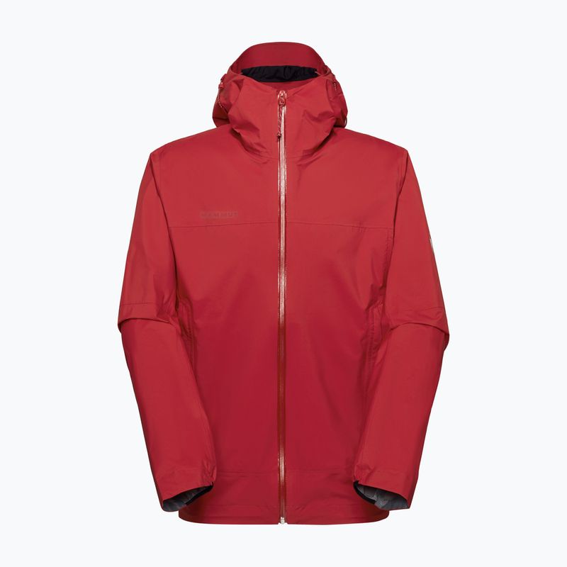 Vyriška vėjui atspari striukė Mammut Ducan HS Hooded dark mammut red 8