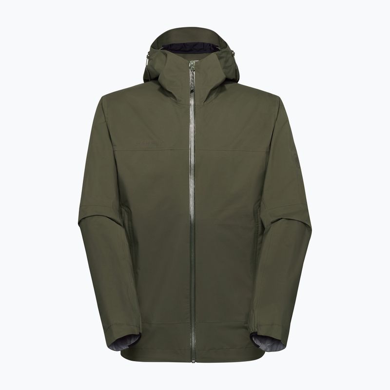 Vyriška vėjui atspari striukė Mammut Ducan HS Hooded dark mesh 8