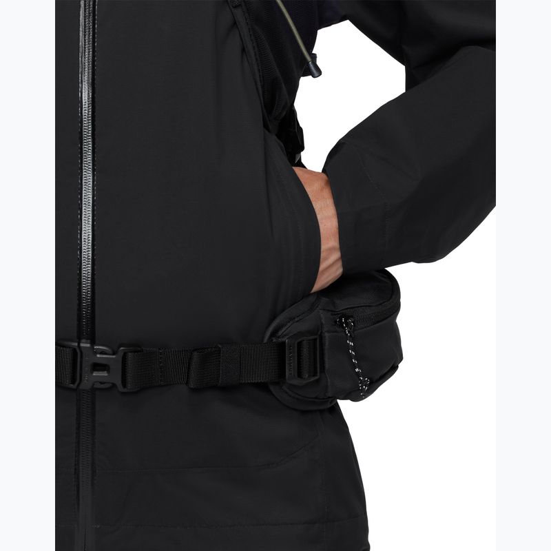 Moteriška vėjui atspari striukė Mammut Ducan HS Hooded black 6