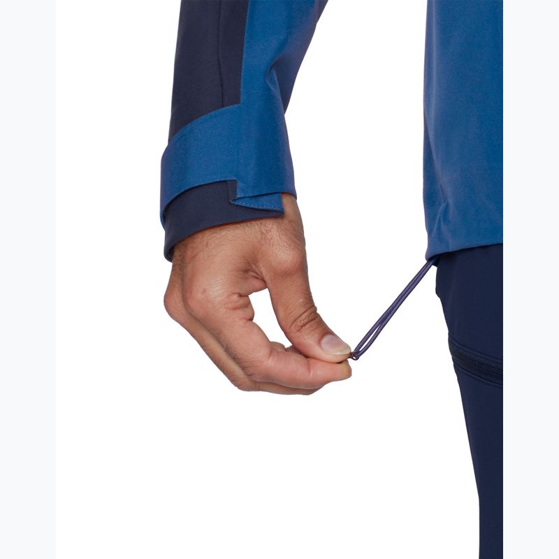 Vyriškas lietpaltis Mammut Crater IV HS Hooded sweatshirt/marine 8