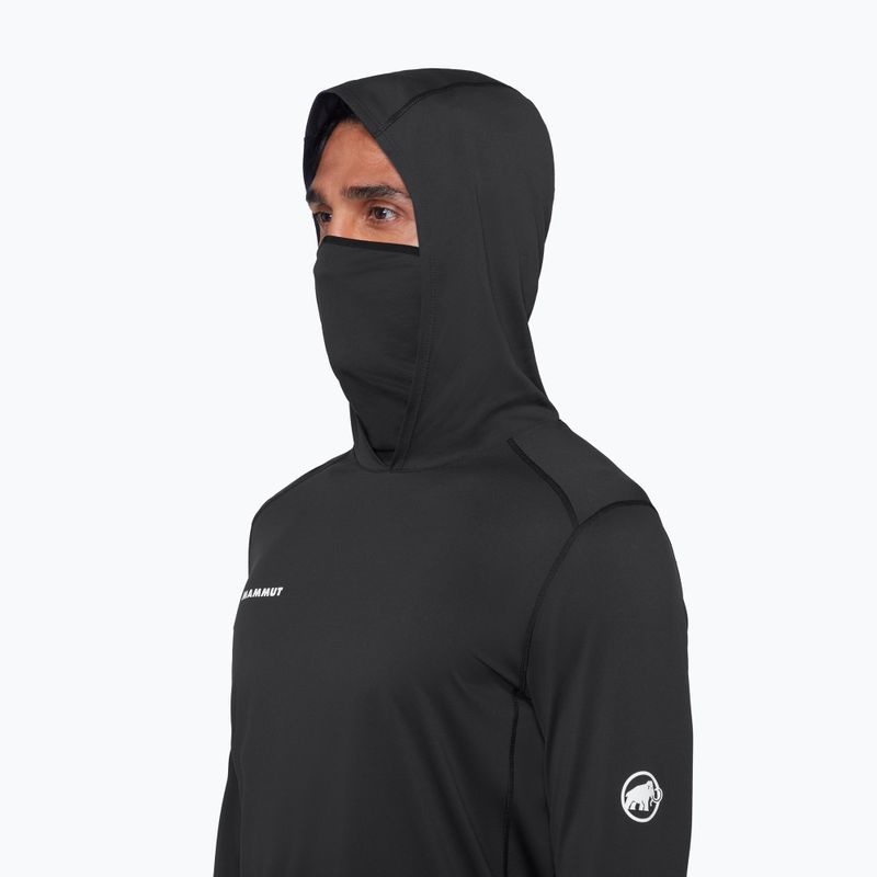 Vyriškas žygio džemperis Mammut Selun FL Sun Hoody black 5