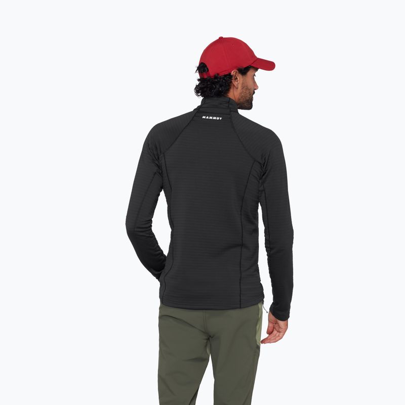 Vyriškas džemperis Mammut Taiss ML Half Zip Pull black 3