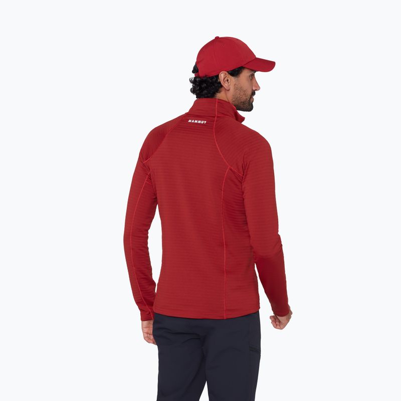 Vyriškas džemperis Mammut Taiss ML Half Zip Pull dark mammut red 3