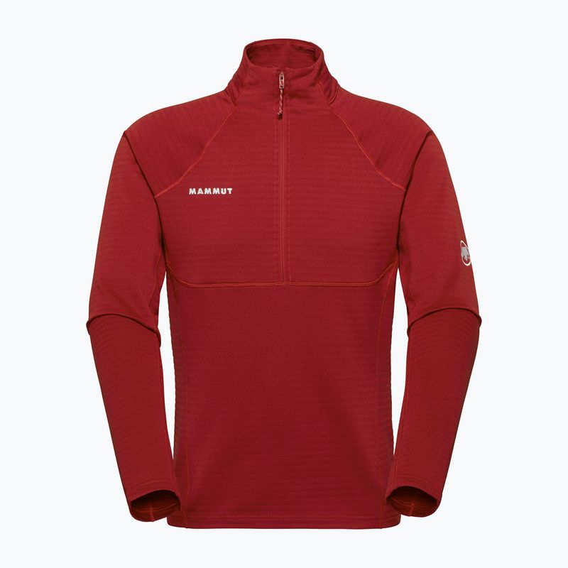 Vyriškas džemperis Mammut Taiss ML Half Zip Pull dark mammut red 5