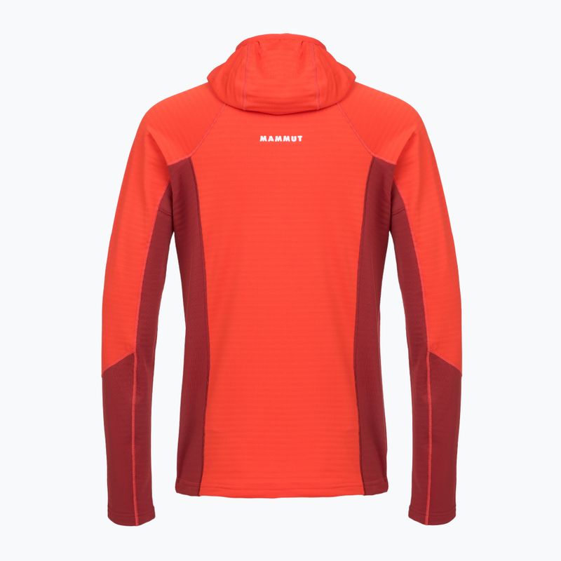 Vyriškas džemperis Mammut Taiss ML Hooded mammut red/dark mammut 2