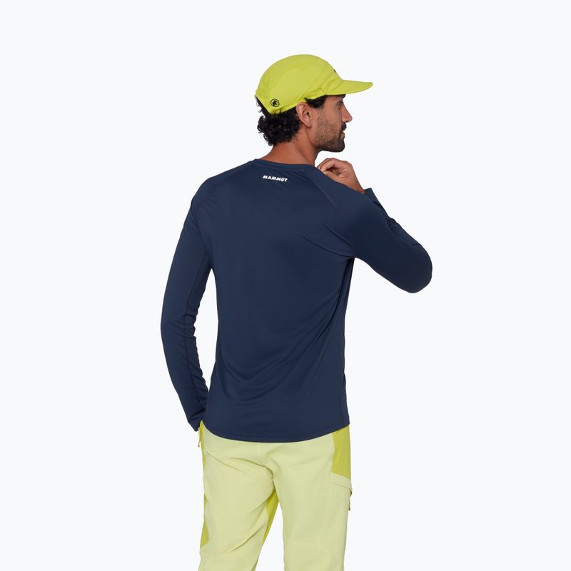 Vyriški marškinėliai ilgomis rankovėmis  Mammut Ducan FL marine 3