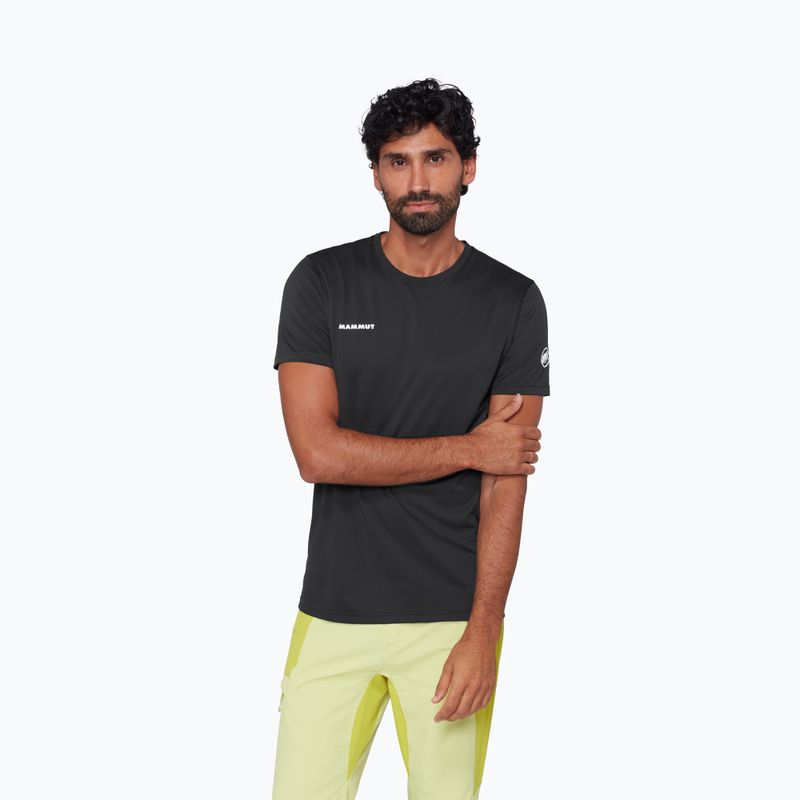 Vyriški marškinėliai Mammut Selun FL black 2