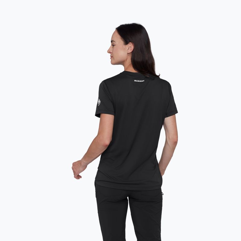 Moteriški marškinėliai Mammut Selun FL black 3