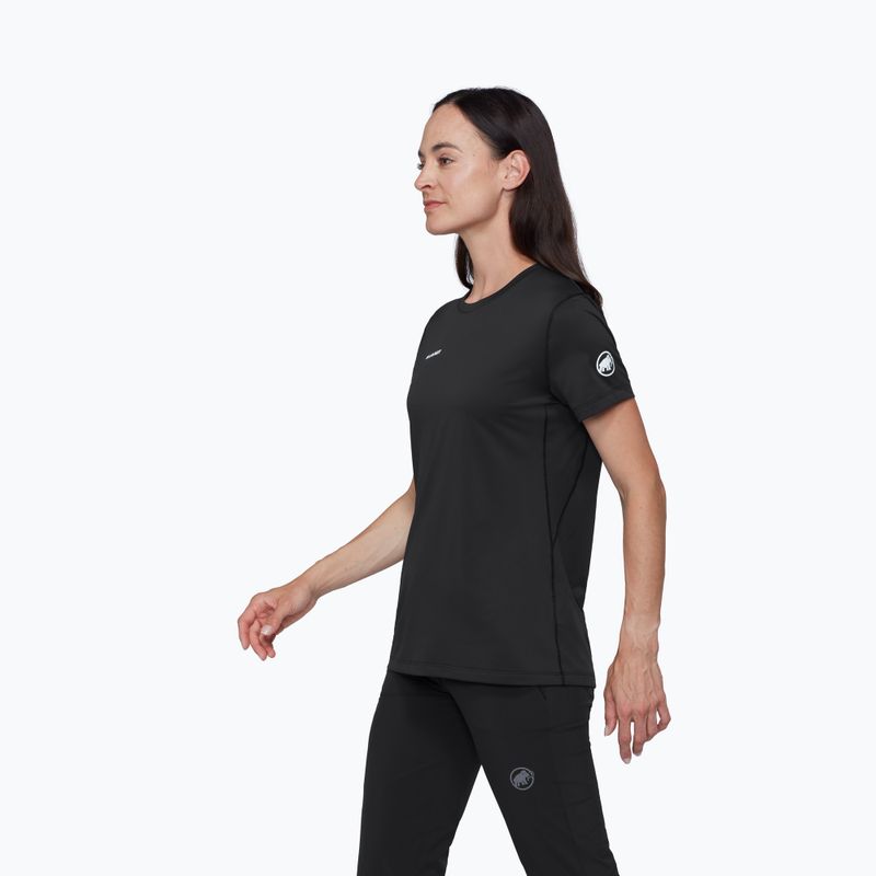 Moteriški marškinėliai Mammut Selun FL black 4