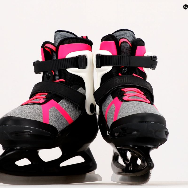 Rollerblade Comet XT G pilkos spalvos vaikiškos pačiūžos 0P010300T1C 9