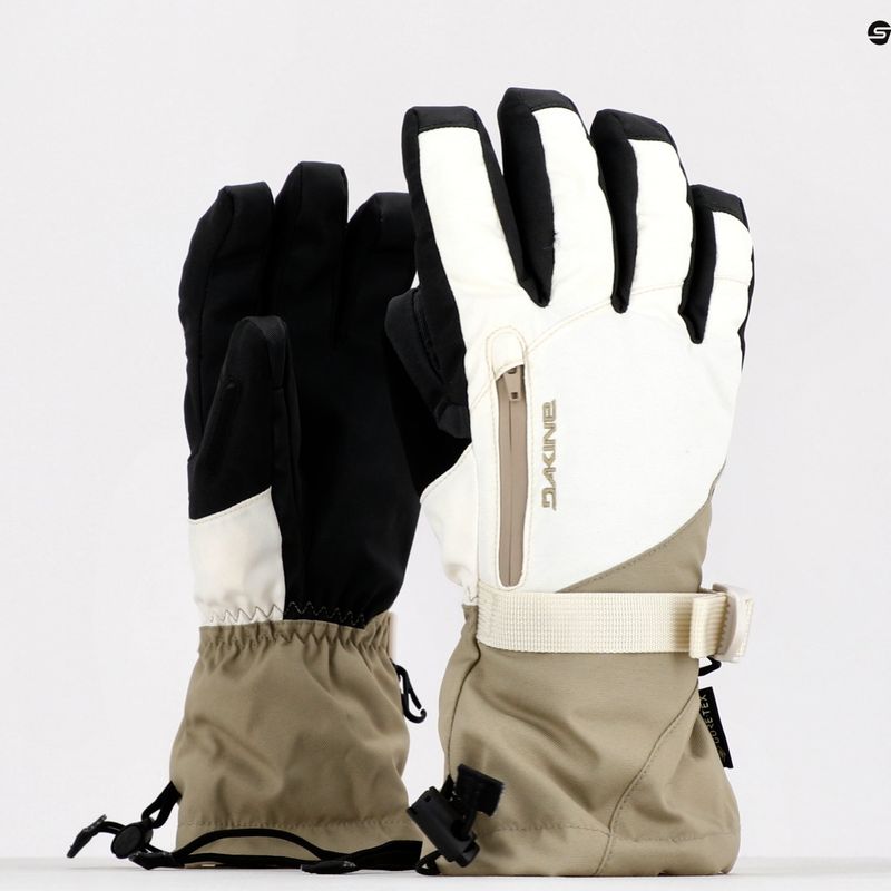 Moteriškos Dakine Sequoia Gore-Tex snieglenčių pirštinės beige D10003173 11