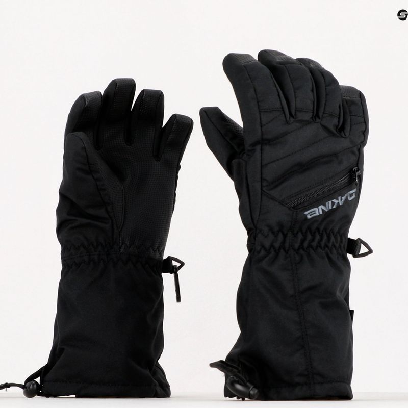 Dakine Tracker vaikiškos snieglenčių pirštinės, juodos D10003189 6