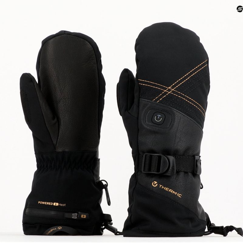 Moteriškos šildomos pirštinės Therm-ic Ultra Heat MITT juodos 955733 7