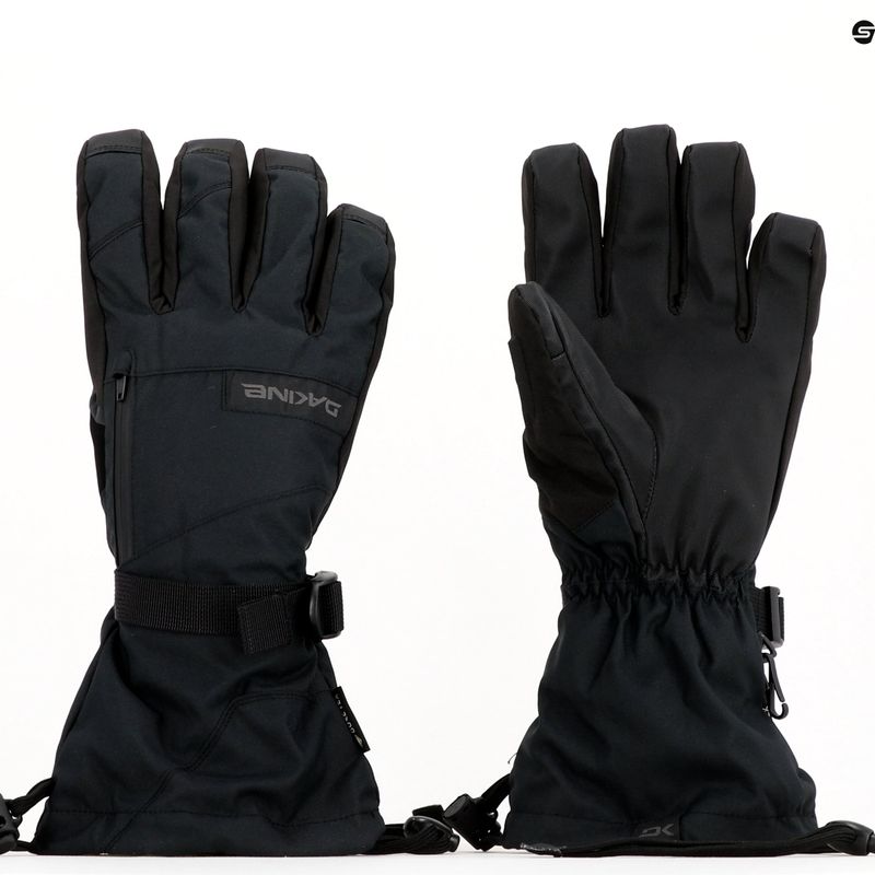 Dakine Titan Gore-Tex vyriškos snieglenčių pirštinės, juodos D10003184 11