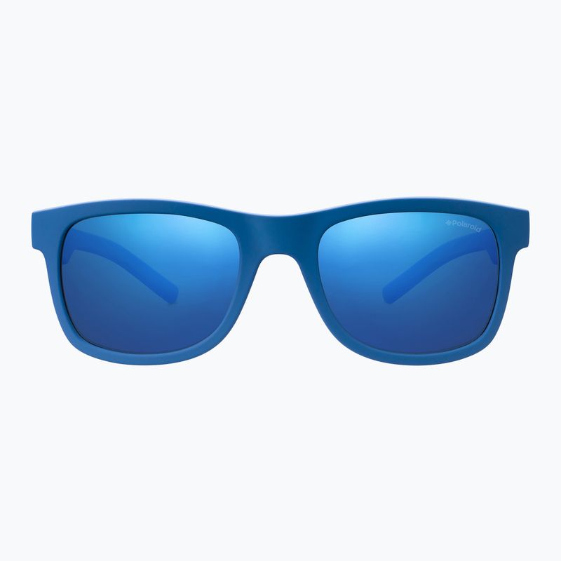 Vaikiški akiniai nuo saulės Polaroid PLD 8020/S blue/grey blue multilayer polarized 2