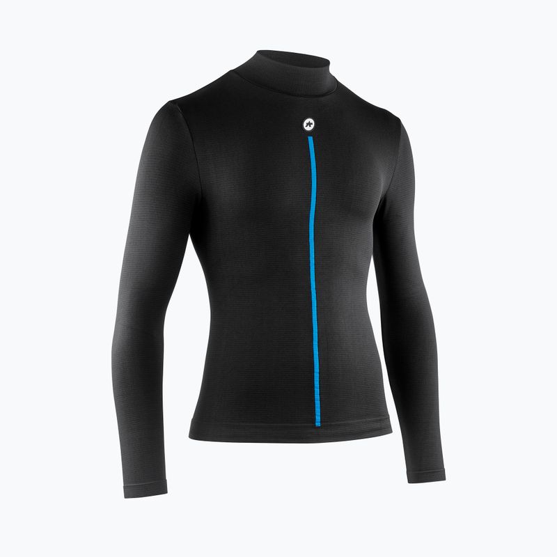 Vyriški dviračių marškinėliai ilgomis rankovėmis ASSOS Winter Skin Layer P1 black 3
