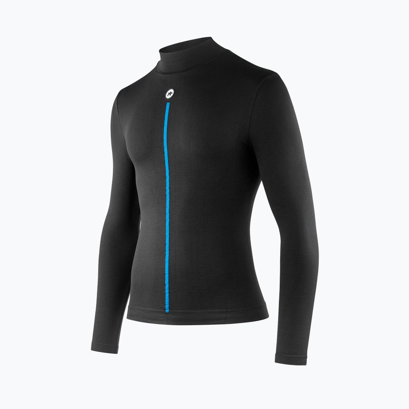 Vyriški dviračių marškinėliai ilgomis rankovėmis ASSOS Winter Skin Layer P1 black 4
