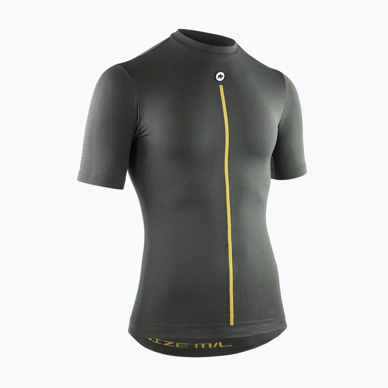 Vyriški dviračių marškinėliai ASSOS Spring Fall Skin Layer P1 anthracite grey 3