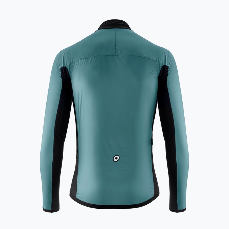 Vyriška dviračių striukė ASSOS Mille GT C2 Wind foundation green 2